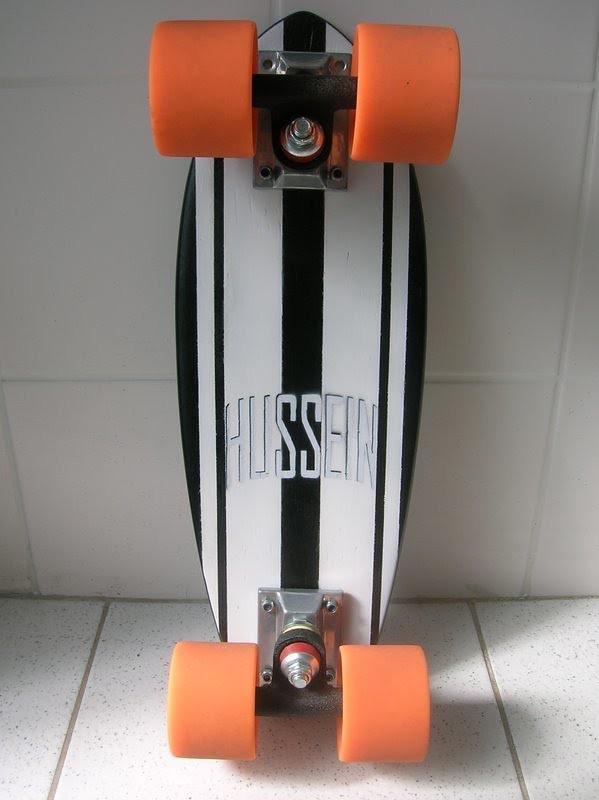 Hussein Classic Board — complete setup view