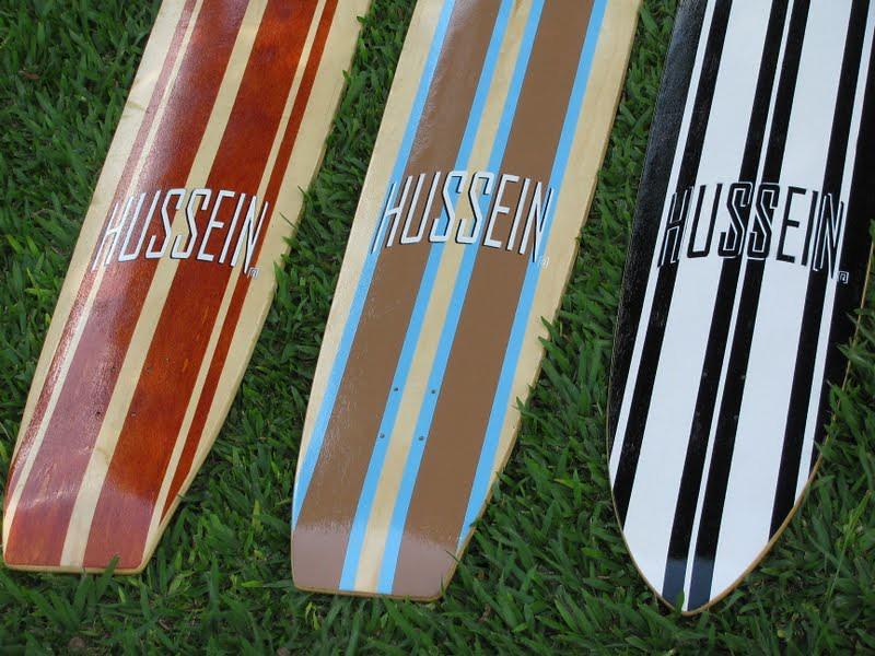Hussein Classic Board — fish tail detail